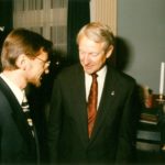 Senator Hank Brown, ambasador Jerzy Koźmiński – Ambasada RP w Waszyngtonie, 1995