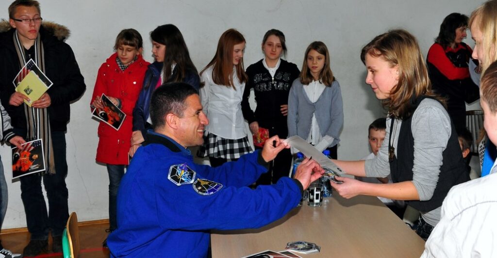 Amerykański astronauta z przesłaniem do Polaków i Ukraińców