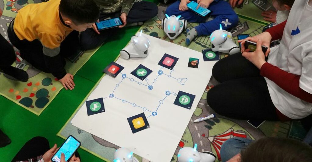 Warsztaty technologiczne dla dzieci z Ukrainy