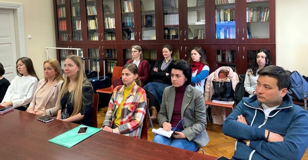 Goście z Ukrainy na stypendium Kirkland Research