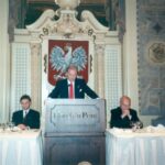 Senator Joe Biden, ambasador Jerzy Koźmiński na spotkaniu Kongresu Polonii Amerykańskiej Delaware – Wilmington, 1997