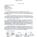 List senator&oacute;w amerykańskich do ambasadora Jerzego Koźmińskiego &ndash; Waszyngton 2000