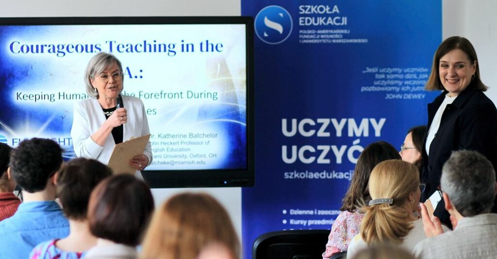 Ekspertki z Miami University z wizytą w Szkole Edukacji PAFW i UW